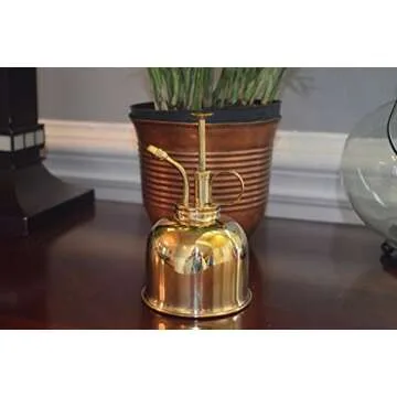 Haws Brass Plant Mister Ideal for Indoor Gardening