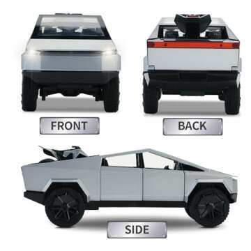 FUBARBAR Cyber Truck Toy - 1:24 Diecast Electric Model Pickup