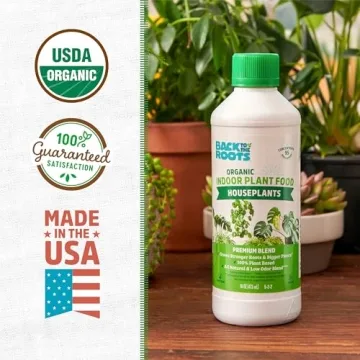 Natural Organic Indoor Plant Food - 95 Feeds - Vegan Friendly