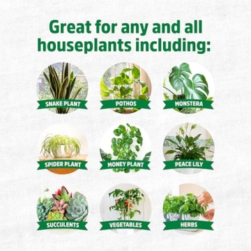Natural Organic Indoor Plant Food - 95 Feeds - Vegan Friendly