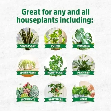 Natural Organic Indoor Plant Food - 95 Feeds - Vegan Friendly