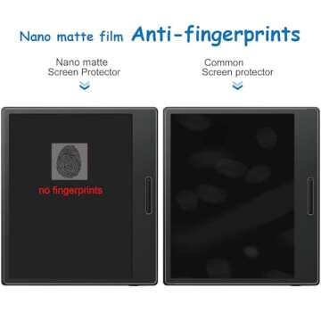 GOVTVA Anti-Glare (Matte) Screen Protector Designed for Onyx Boox Tablet Go Color 7/Leaf2/Leaf3/Leaf...
