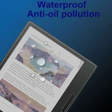 GOVTVA Anti-Glare (Matte) Screen Protector Designed for Onyx Boox Tablet Go Color 7/Leaf2/Leaf3/Leaf3 C/Boox Page (2-Pack) Anti Fingerprint Matte Skin PET Film (Nano Matte Anti Burst Soft Film)
