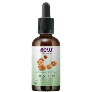NOW Foods Organic Argan Oil Pure Multi-Purpose 2-Ounce