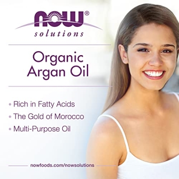 NOW Foods Organic Argan Oil Pure Multi-Purpose 2-Ounce