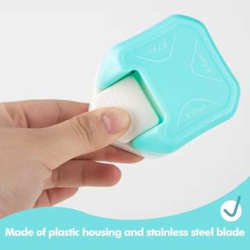 LOVEINUSA Corner Rounder Punch, 3 in 1 （R4mm+R7mm+R10mm） Corner Cutter Corner Punch for Paper Crafts DIY Projects Scrapbooking Photocards Business Card Making