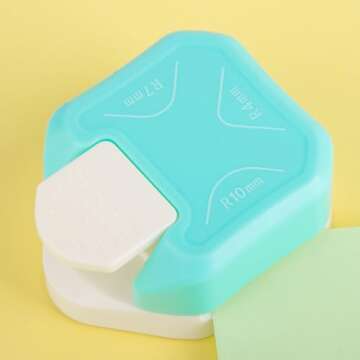 LOVEINUSA Corner Rounder Punch, 3 in 1 （R4mm+R7mm+R10mm） Corner Cutter Corner Punch for Paper Crafts DIY Projects Scrapbooking Photocards Business Card Making