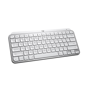 Logitech MX Keys Mini for Mac Minimalist Wireless Illuminated Keyboard, Compact, Bluetooth, Backlit ...