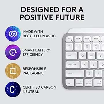 Logitech MX Keys Mini for Mac Premium Wireless Keyboard