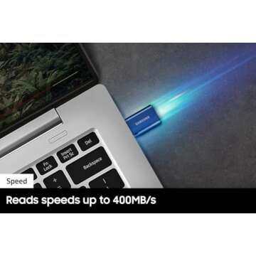 SAMSUNG 64GB Type-C Flash Drive Fast Transfers Waterproof