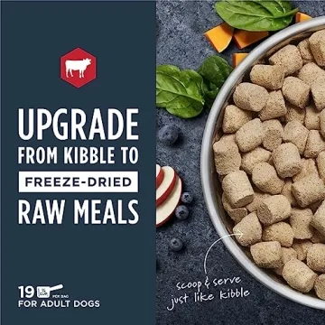 Instinct Freeze Dried Raw Meals for Dogs - Real Beef 9.5 oz