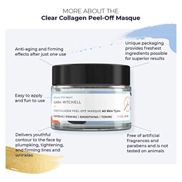 Alana Mitchell Anti Aging Collagen Facial Mask for Radiant Skin