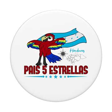 Honduras PopSockets Swappable PopGrip for Cultural Pride