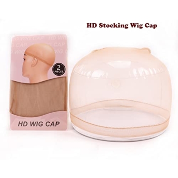 Ecojunmi Ultra-thin HD Wig Caps - 12 Pcs for All