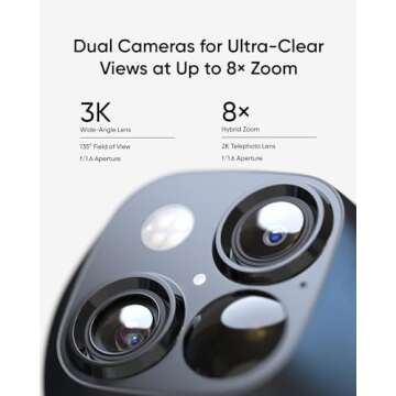 eufy SoloCam S340 - 4K Dual Camera Solar Security