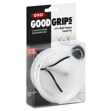 OXO Good Grips 3-Piece Funnel Set for Easy Pouring