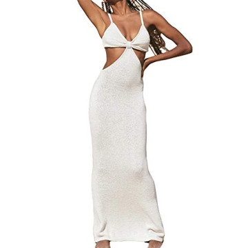 Elegant Antopmen Spaghetti Strap Maxi Dress for Summer