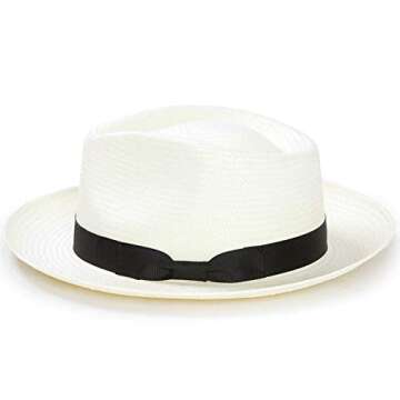Stetson Shantung Straw Hat - Stylish Sun Protection