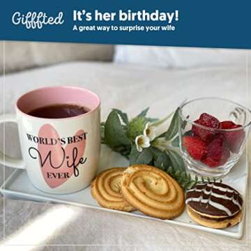 Best Wife Ever Mug & Cozy Socks Gift Set for Her