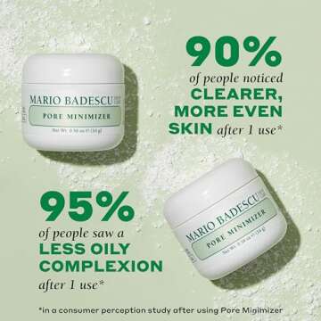Mario Badescu Pore Minimizer, Powder to Paste Skin Care Facial Pore Cleansing Mask, 0.56 Oz