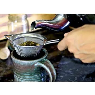 LiveFresh Mini Strainer - Perfect for Tea, Cocktails, Baking