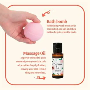 Indulge with BFFLOVE Bath Gifts for Women - 8pc Set