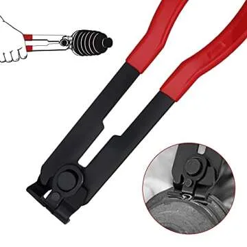 Alpha Rider For Auto/ATV CV Joint Axle Boot Clamp Pliers Tool with 20 Crimp Bands -Ear Type Extension For Most Cars