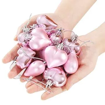 Boao Heart Shaped Ornaments for Valentine's Day Decor
