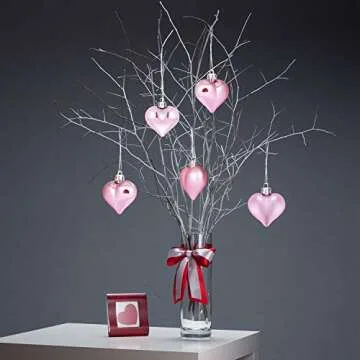 Boao Heart Shaped Ornaments for Valentine's Day Decor