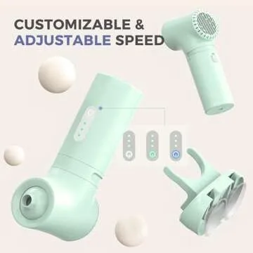 Bath Jet Spa with 3-Speed Cordless Bubble Maker