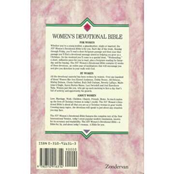 NIV Women's Devotional Bible