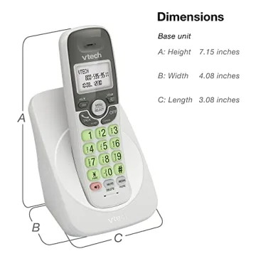 VTech VG101-21 Two Handset Cordless Phones with Speakerphone