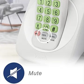 VTech VG101-21 Two Handset Cordless Phones with Speakerphone