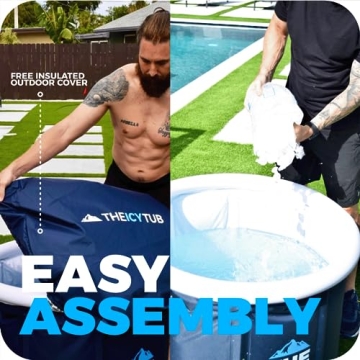 Icy Tub Portable Ice Bath for Athletes Recovery Therapy