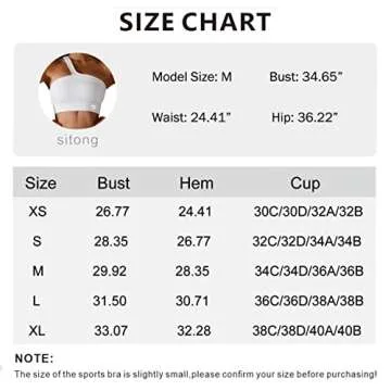 H-Quenby One Shoulder Sports Bras for Women Workout Yoga Crop Top Padded Sexy Cute Post-Surgery Medium Support White