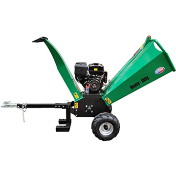 15HP Electric Start Woodchipper Mulcher 420cc Gas Powered