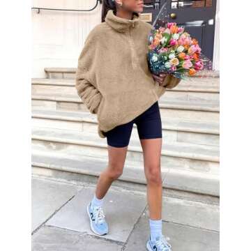 ANRABESS Womens Zip Up Hoodies Cropped Sweatshirts Fall Outfits Casual Hooded Pullover Sweaters Tops Winter Clothes 2024 Small