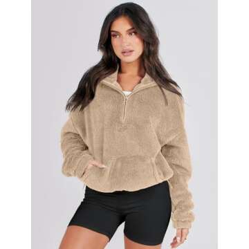 ANRABESS Womens Zip Up Hoodies Cropped Sweatshirts Fall Outfits Casual Hooded Pullover Sweaters Tops Winter Clothes 2024 Small