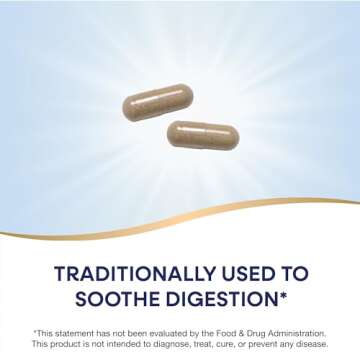 Nature's Way Marshmallow Root, Traditionally Used to Soothe Digestion*, Non-GMO Project Verified, Vegan, 100 Capsules