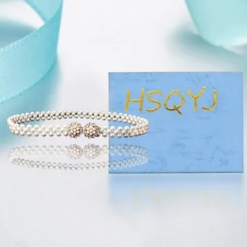 Boho Pearl Elastic Belt for Women - Elegant Style