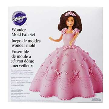 Wilton Wonder Doll Mold Cake Pan Set, Each