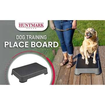 HUNTMARK Dog Training Board - Durable & Portable