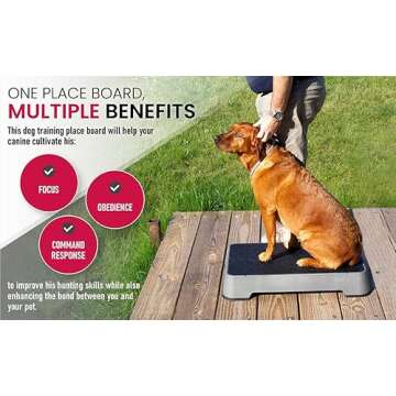 HUNTMARK Dog Training Board - Durable & Portable