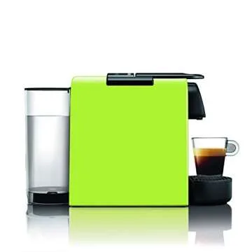 Nespresso Essenza Mini Original Espresso Machine by De'Longhi, 1.3 liters, Lime