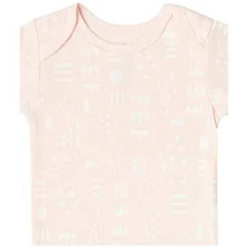 HonestBaby Organic Cotton Unisex Baby Bodysuits Multipack