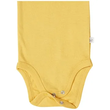 HonestBaby Organic Cotton Unisex Baby Bodysuits Multipack