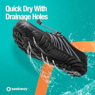 SEEKWAY Quick-Dry Water Shoes for Beach and Hiking