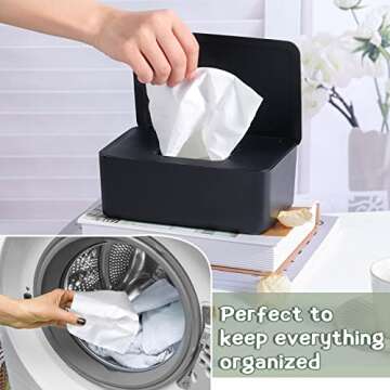 Newtay Dryer Sheet Holder - Stylish & Durable Dispenser