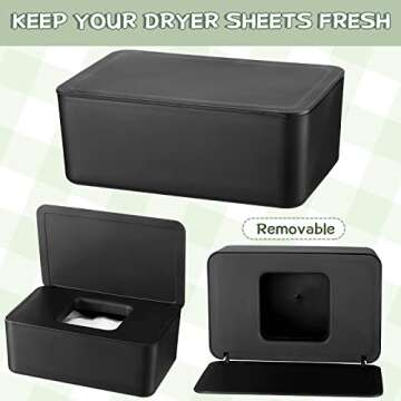 Newtay Dryer Sheet Holder - Stylish & Durable Dispenser