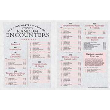 The Game Master's Book of Random Encounters: 500+ Customizable Maps, Tables and Story Hooks to Creat...